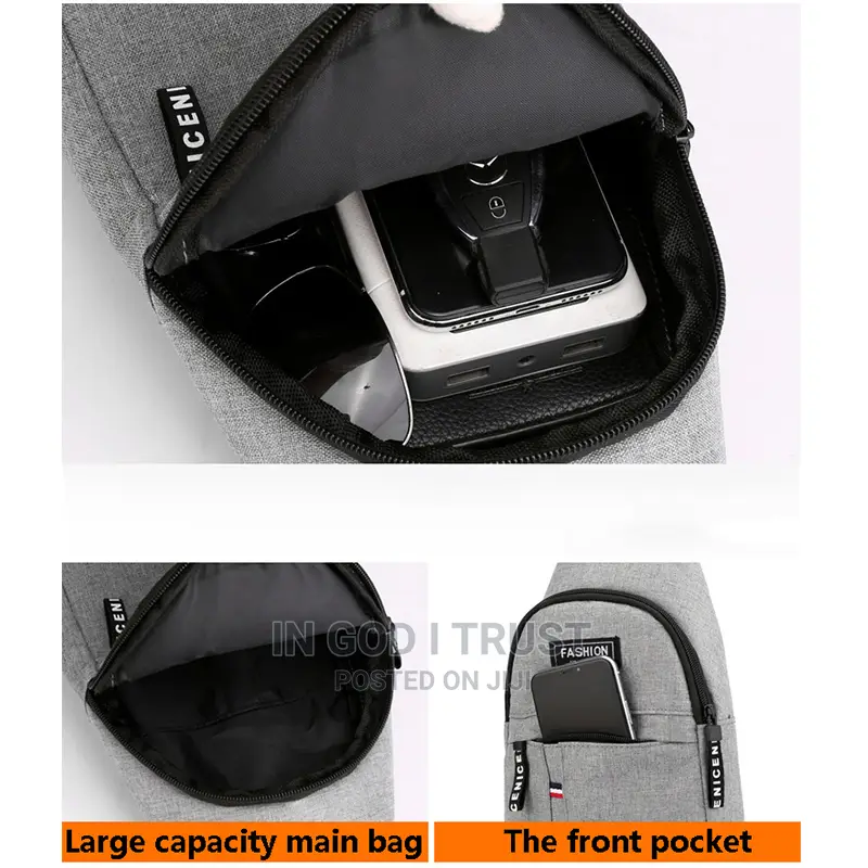 Men Shoulder Bags Nylon Chest Bag