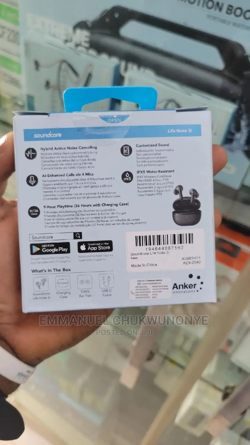 Anker Life Note 3i True-wireless Noise Cancelling Earbuds
