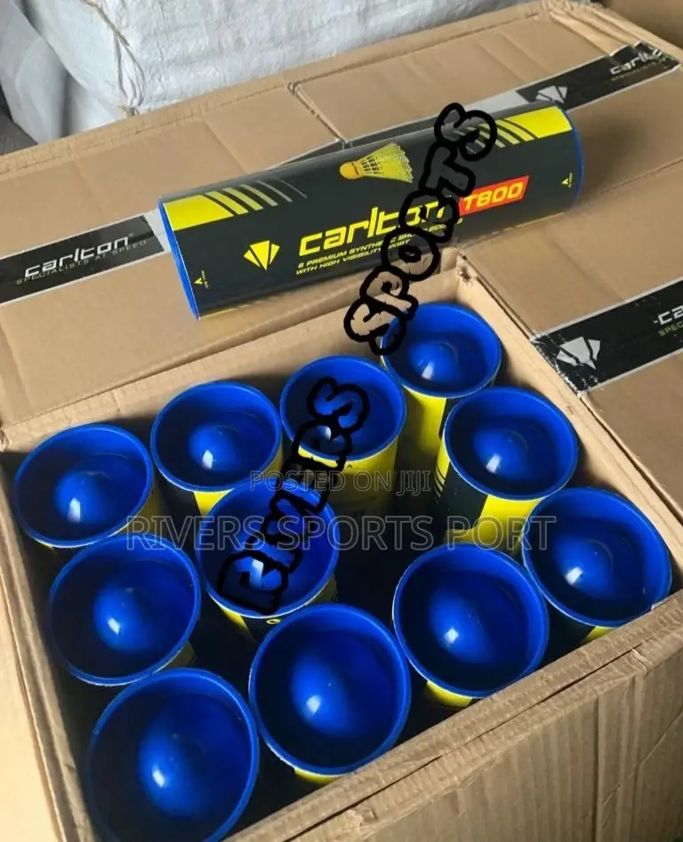 ORIGINAL Carlton T800 Shuttle Cock Shuttlecock 6in1