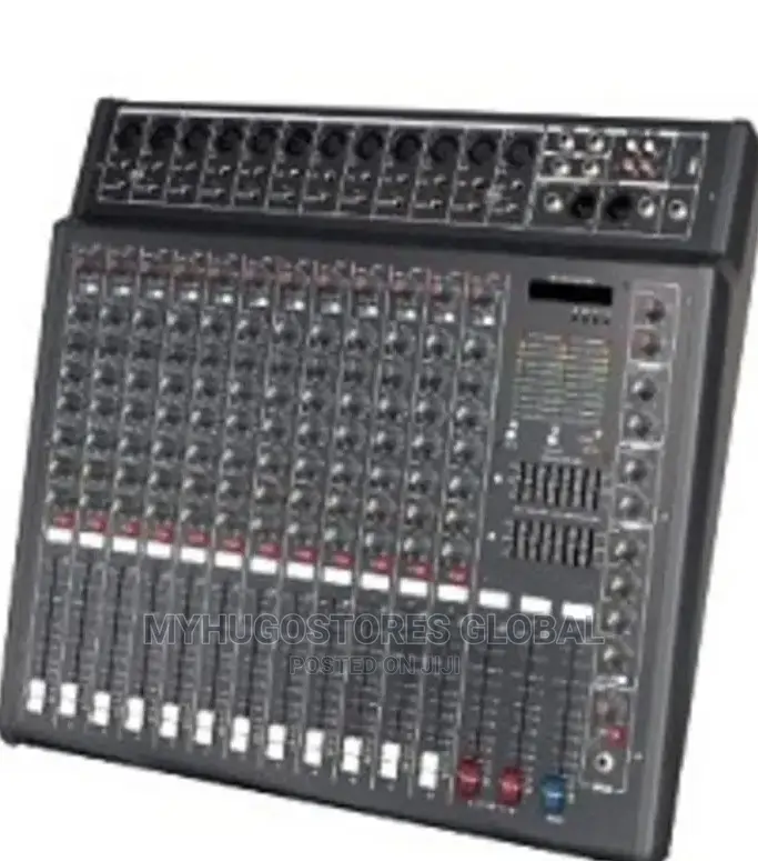 Flat Mixer With Usb and Sd - 16 Channels