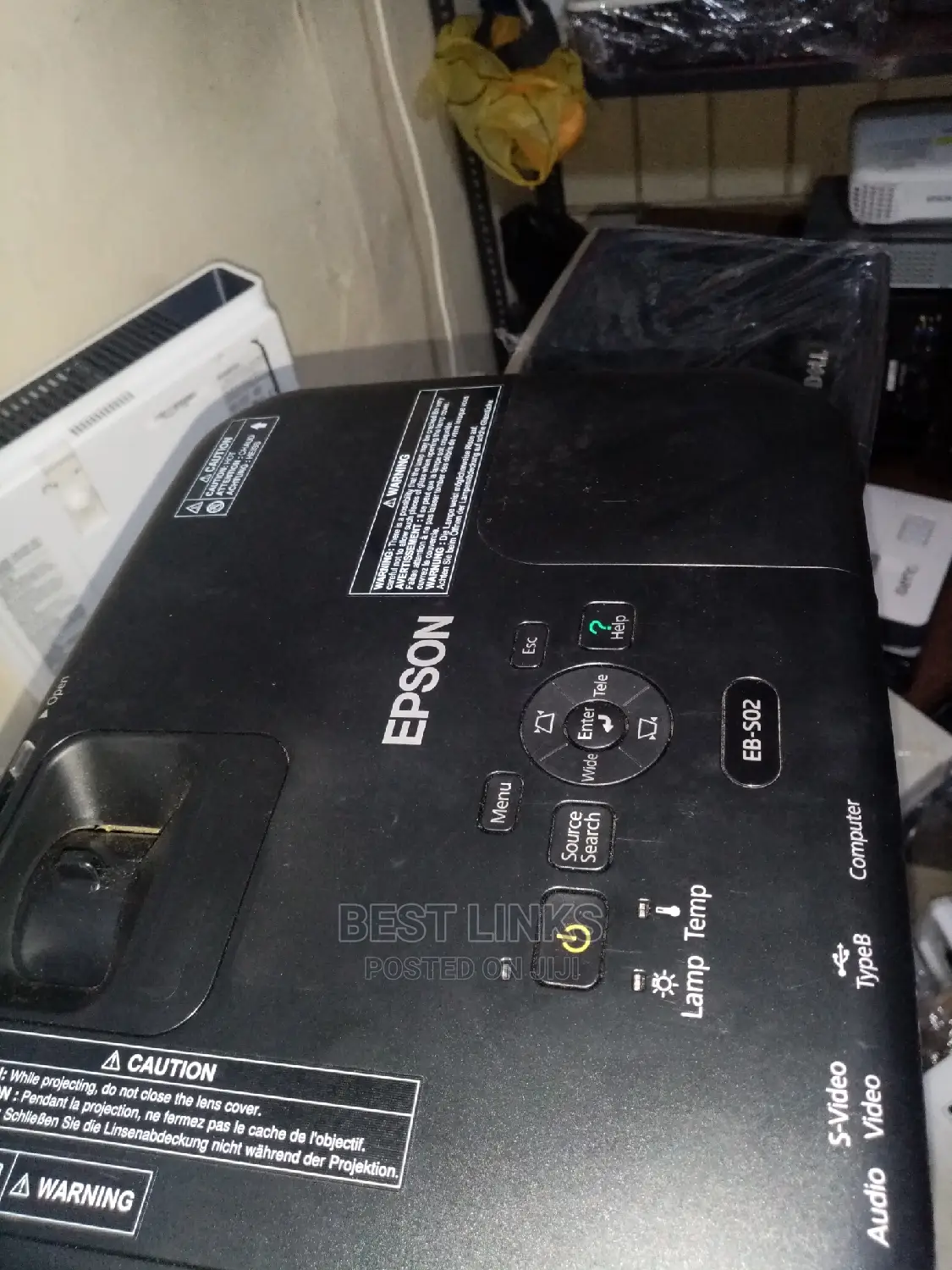 Epson Projector With Hdmi and Vga Ports 3500 Lumens