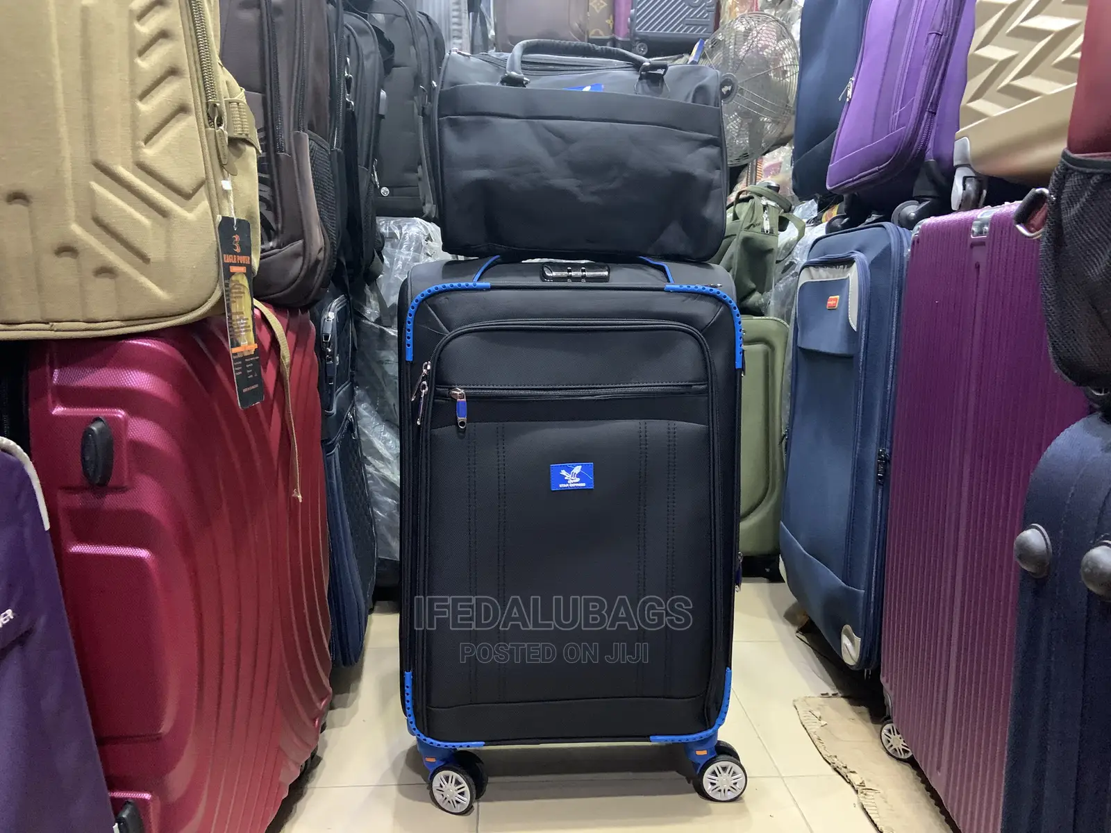 Medium Size Quality Star Express Traveling Luggage With Kit