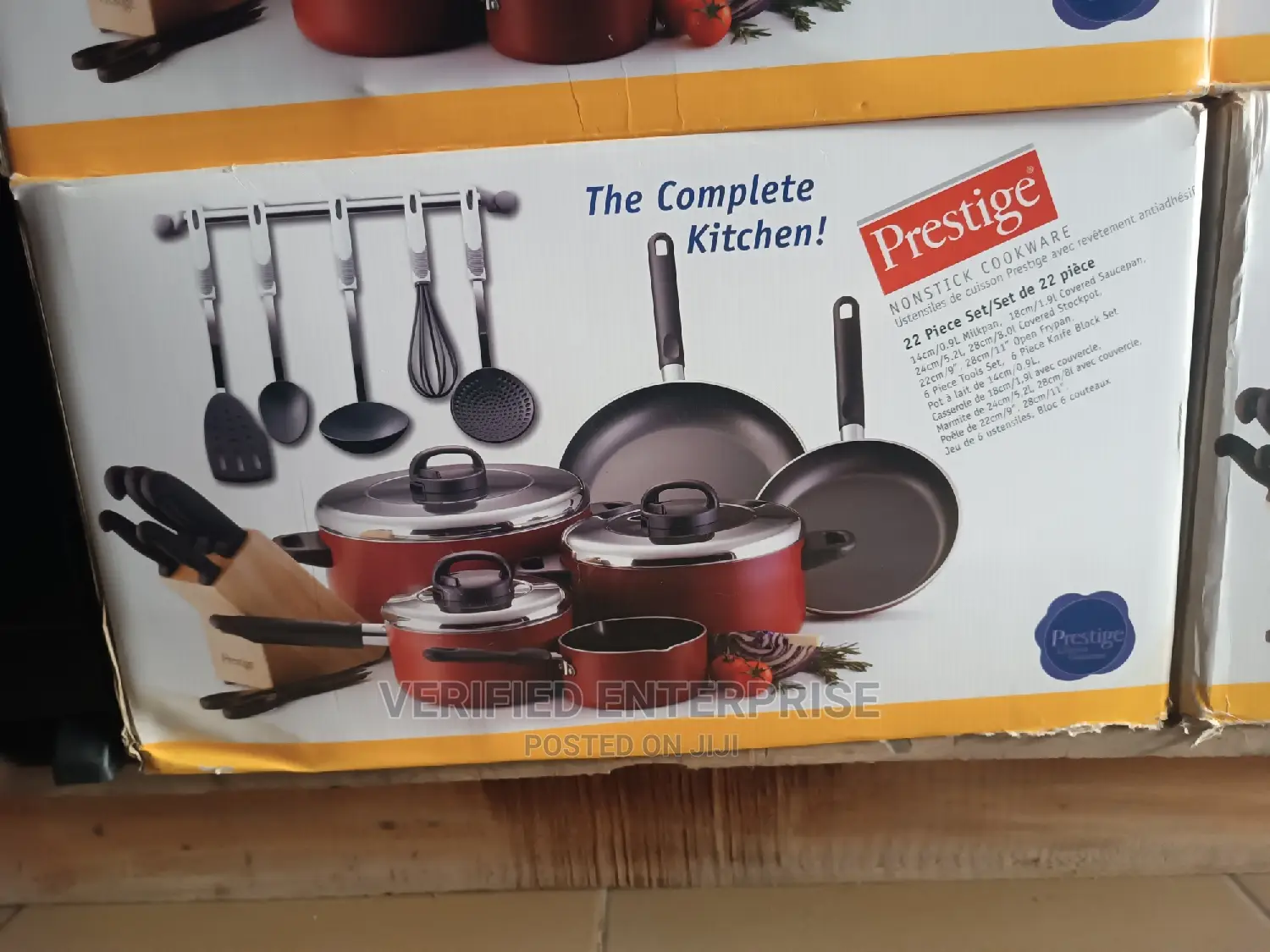Prestige 22 Piece Set of Non-Stick Pot