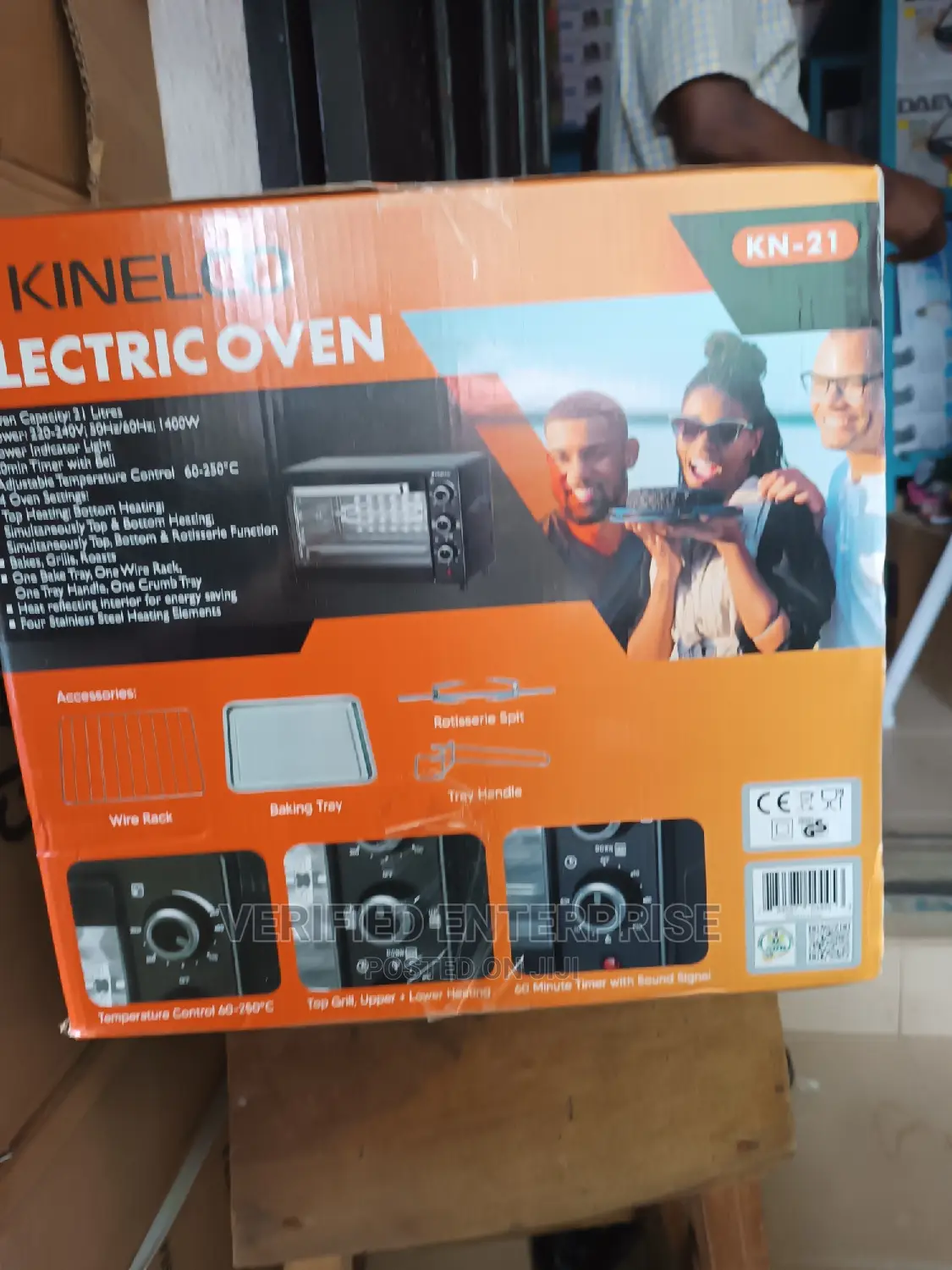 Kinelco Electric Oven - 21L