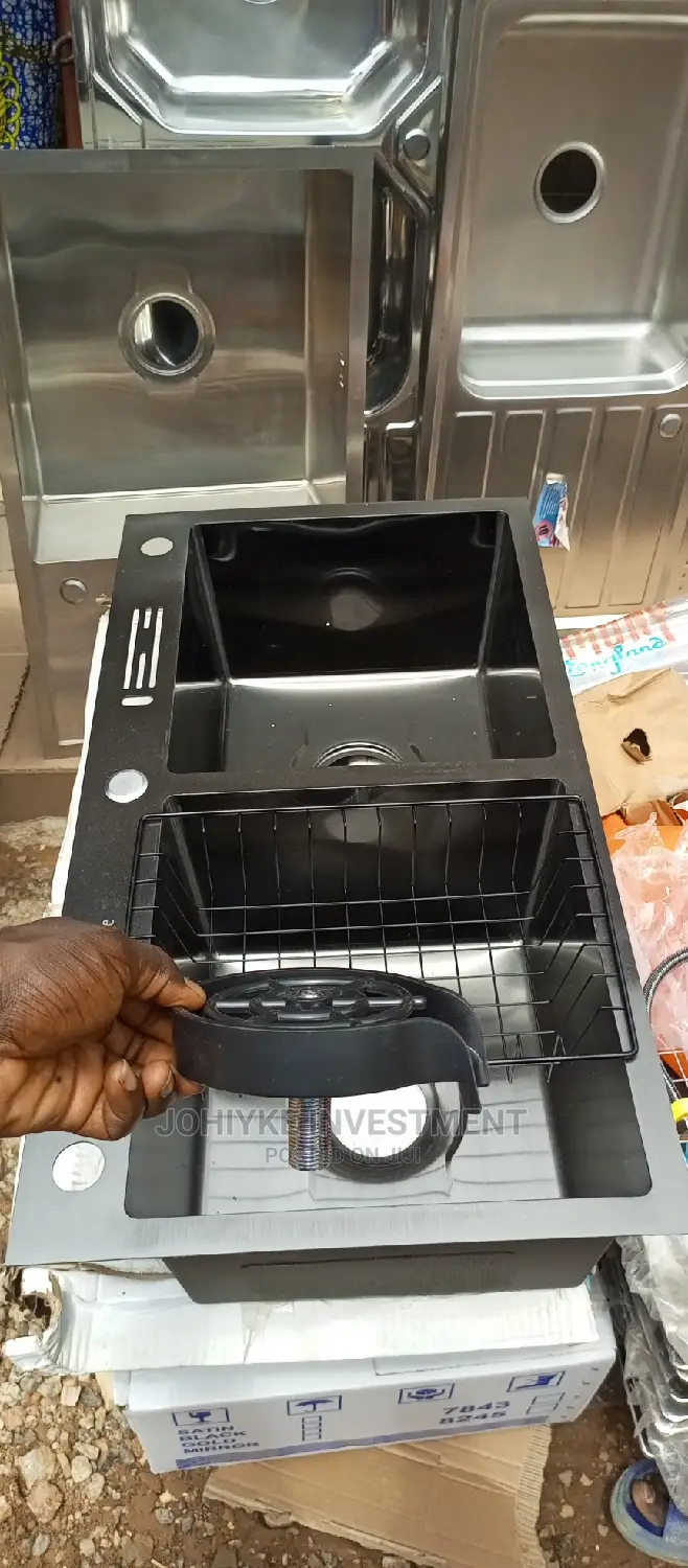 Highe Quality Orange England Black Hand Made Kitchen Sink