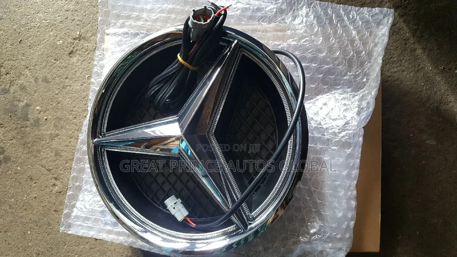 Front Grill Star Logo GLE/GLC With LED Light