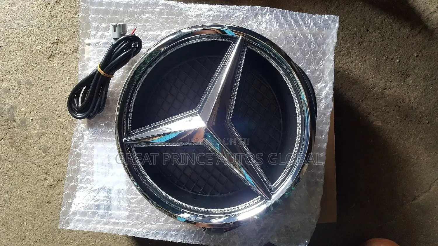 Front Grill Star Logo GLE/GLC With LED Light