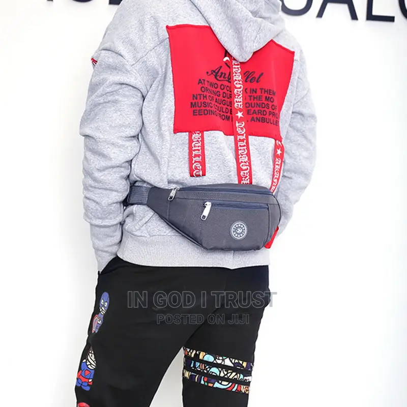 Chest Bag Nylon Waist Bag Women Belt Bag Men