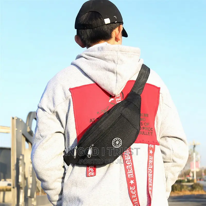 Chest Bag Nylon Waist Bag Women Belt Bag Men