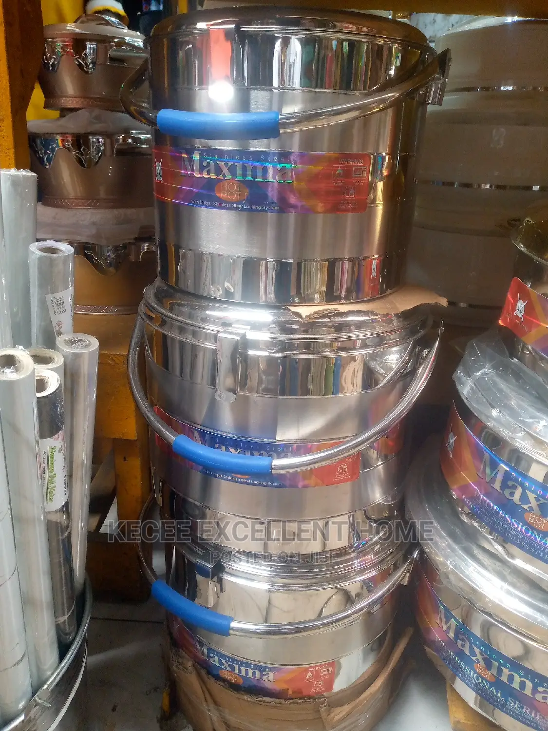 Maxima Stainless Steel Food Warmer