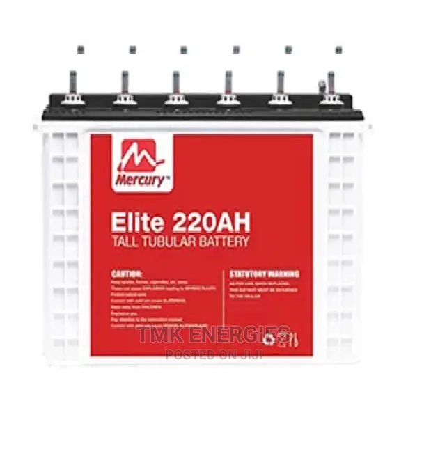 Mercury Elite 220ah Deep Cycle Tall Tubular Battery