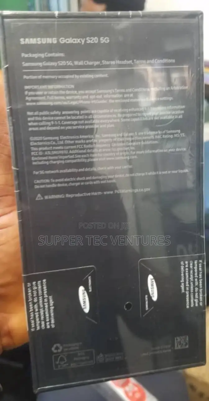New Samsung Galaxy S20 128 GB