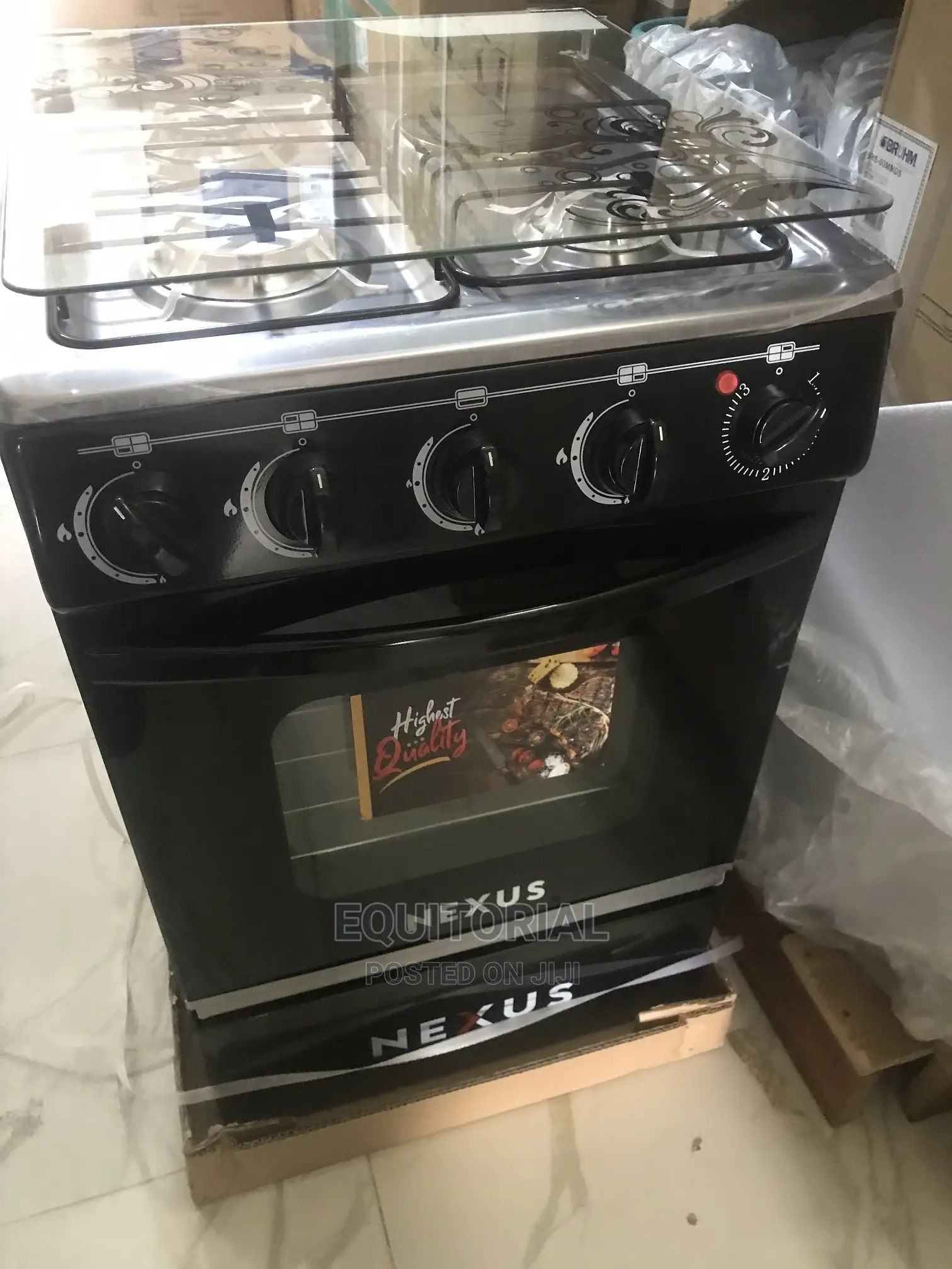 Nexus 3 Gas + 1 Electric Burner With Oven