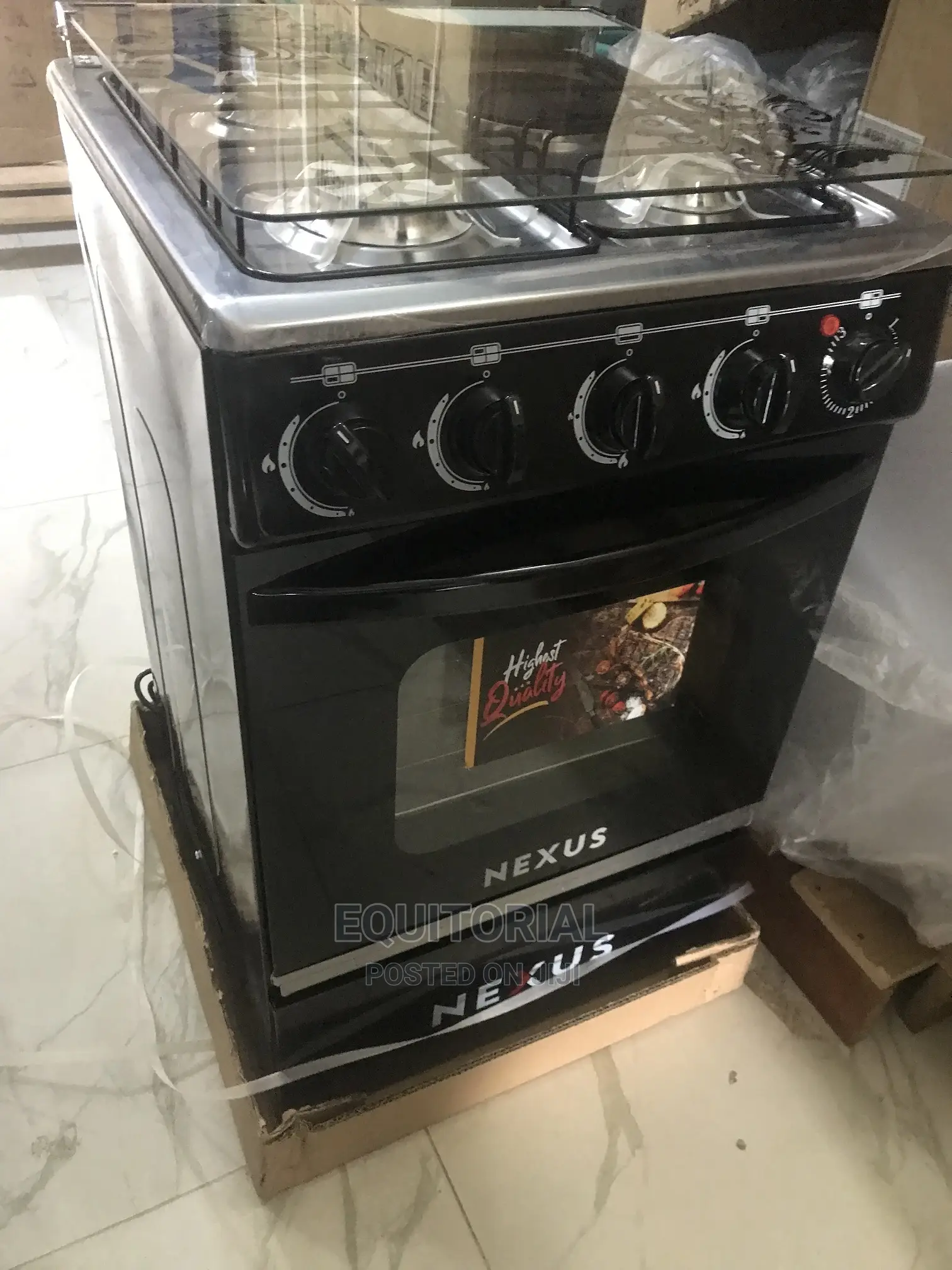 Nexus 3 Gas + 1 Electric Burner With Oven