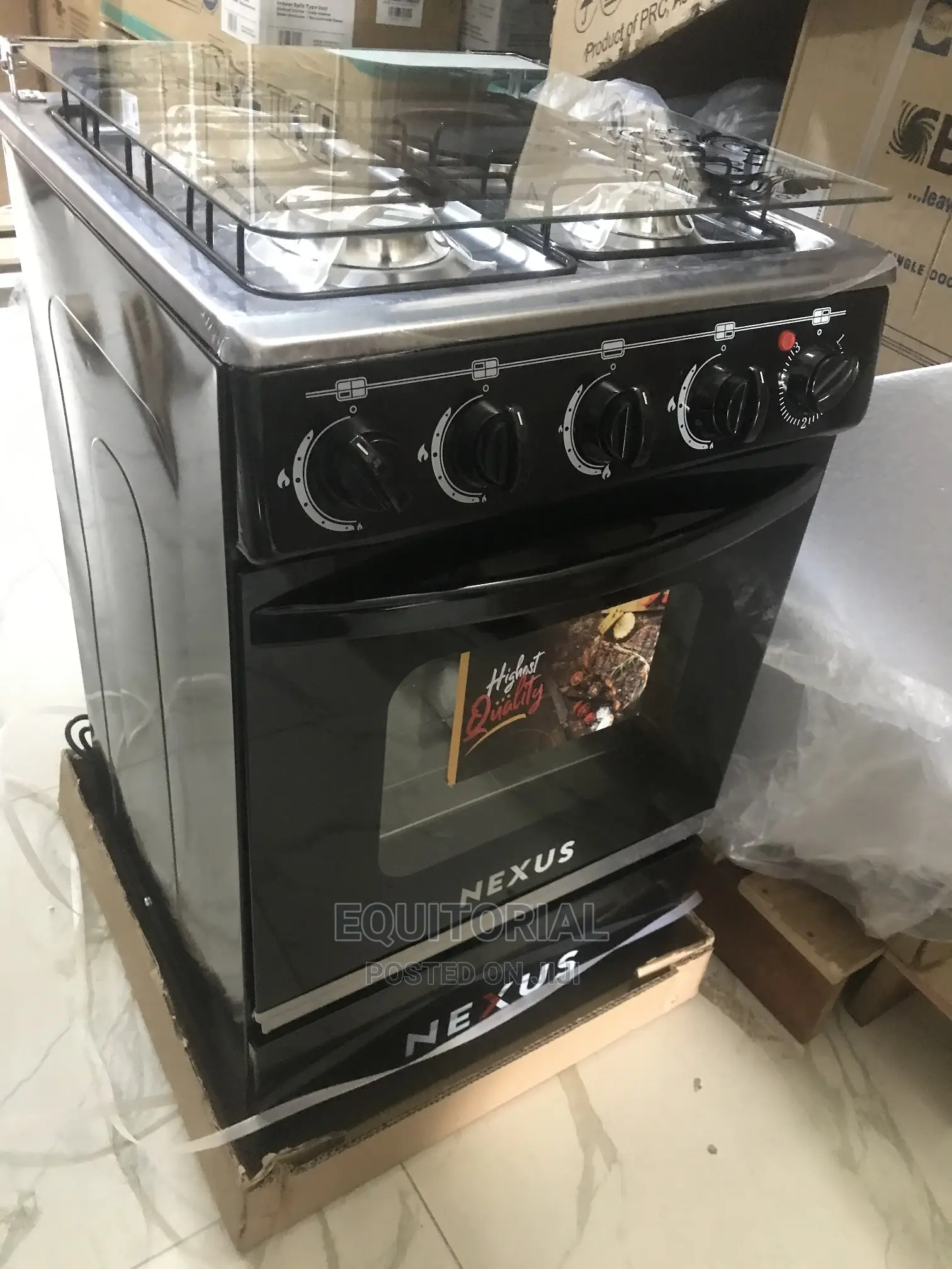 Nexus 3 Gas + 1 Electric Burner 50X50