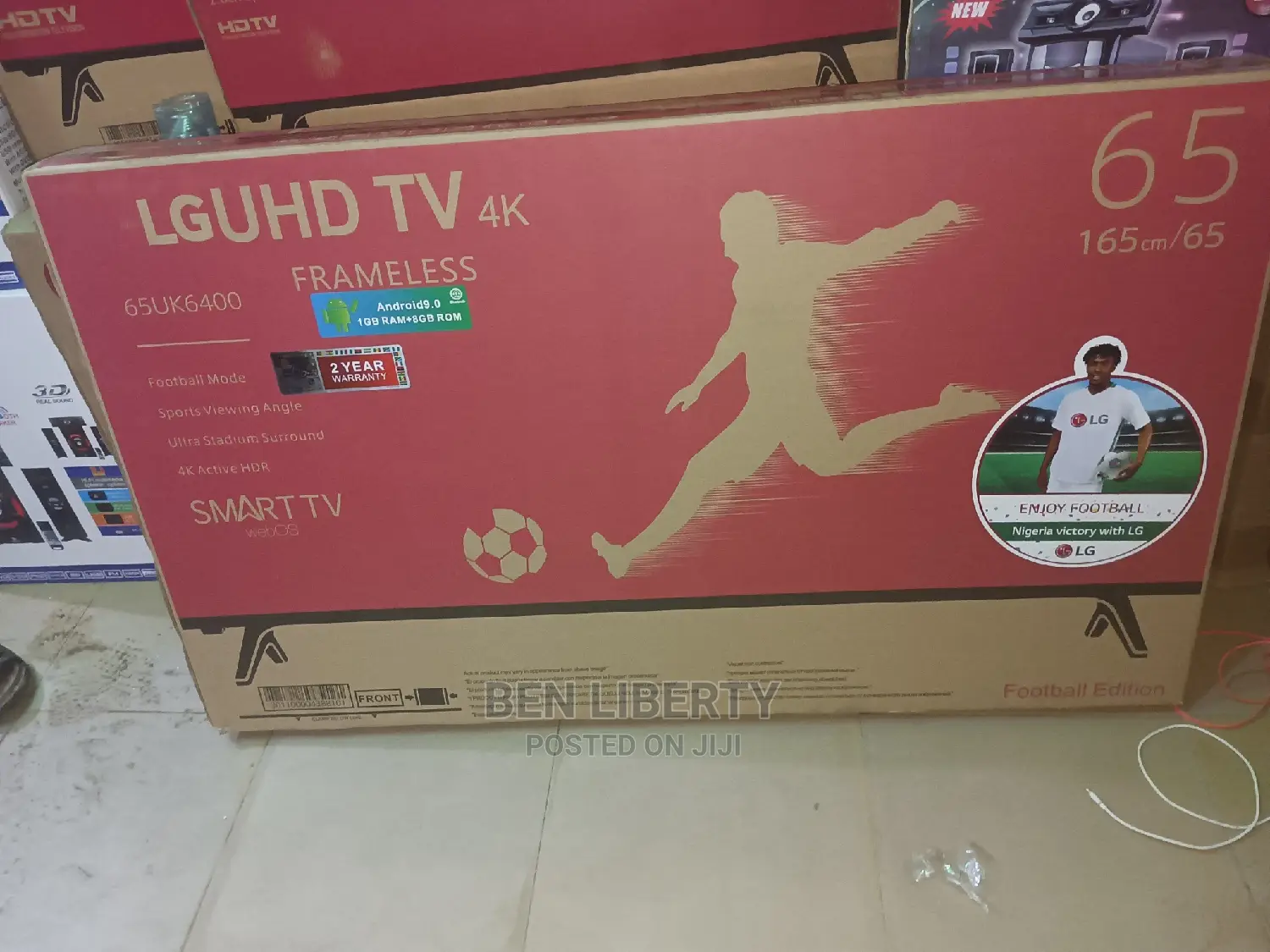 Frameless 65 Inches Smart Tv