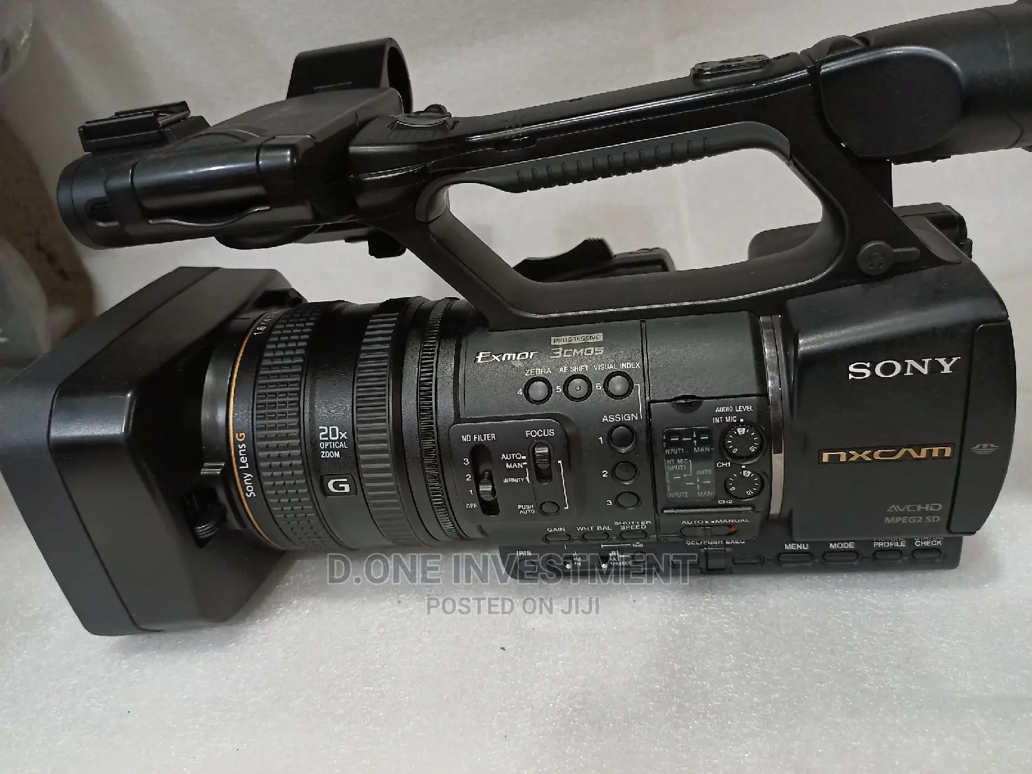 Sony Nx5 Professional Nxcam Video Camera With Sdi/Hdmi Output
