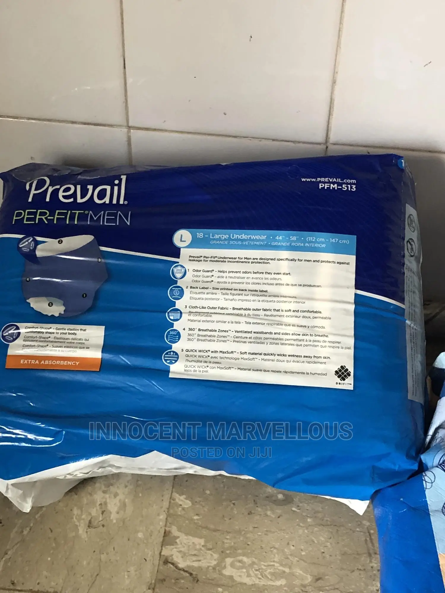 Uk Prevail Adult Diaper