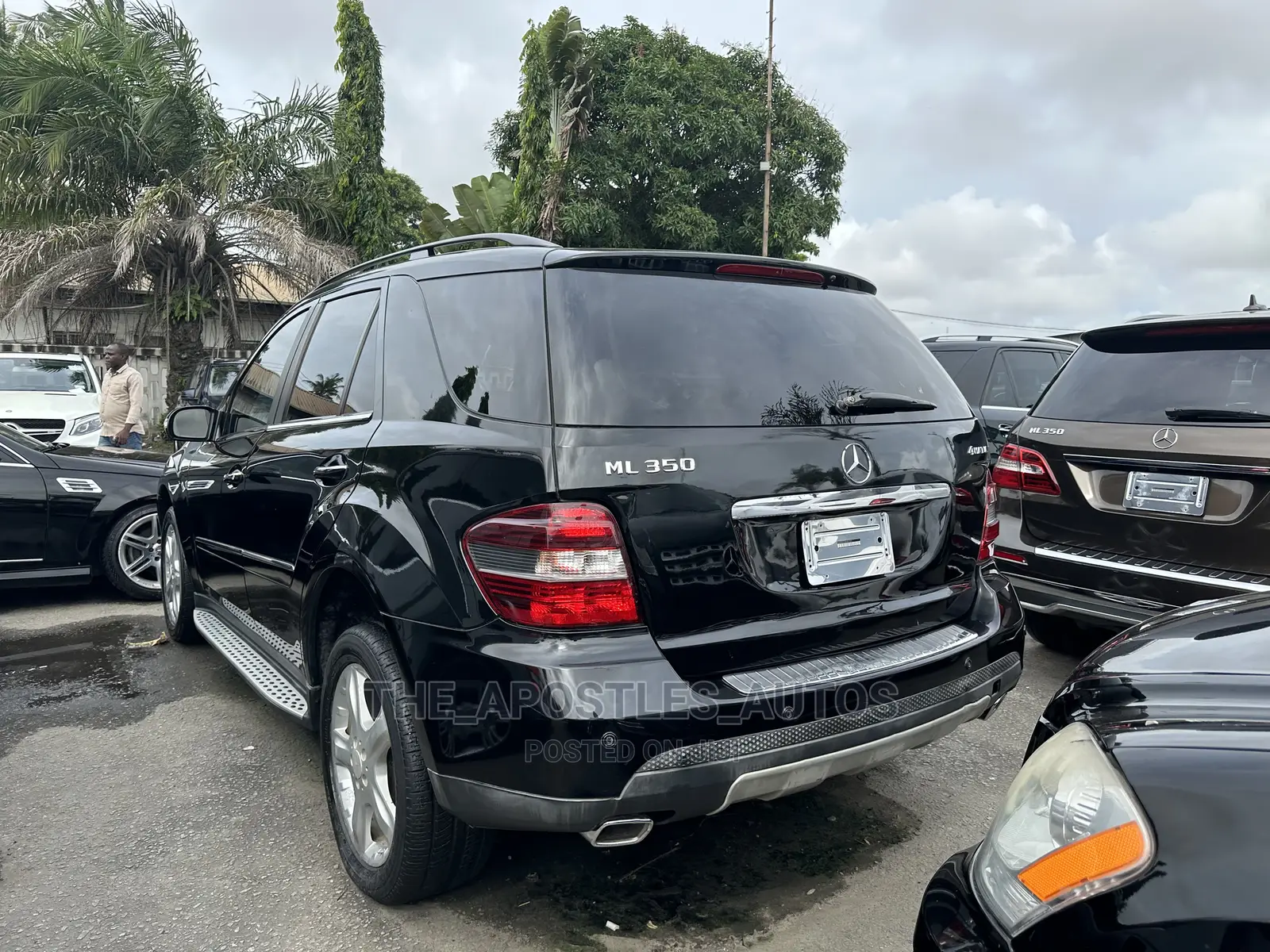 Mercedes-Benz M Class ML 350 4Matic 2007 Black
