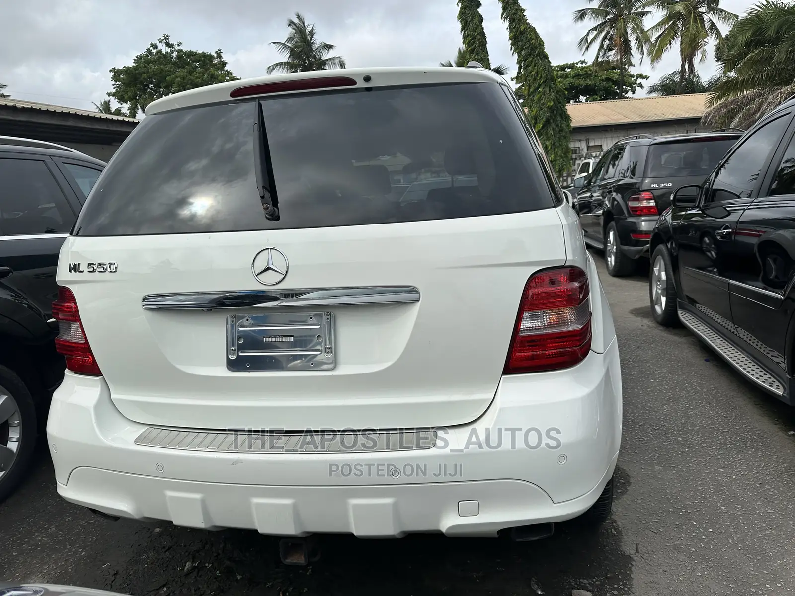 Mercedes-Benz M Class ML 550 4Matic 2008 White