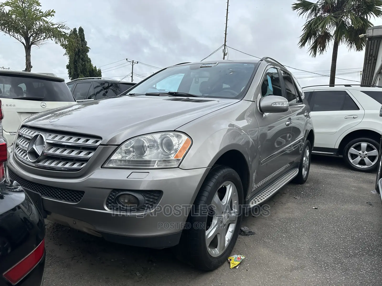 Mercedes-Benz M Class ML 350 4Matic 2007 Gold