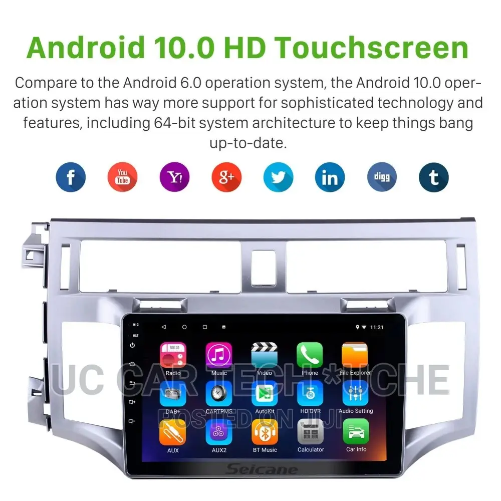 Toyota Avalon 2006-2008 Android Screen