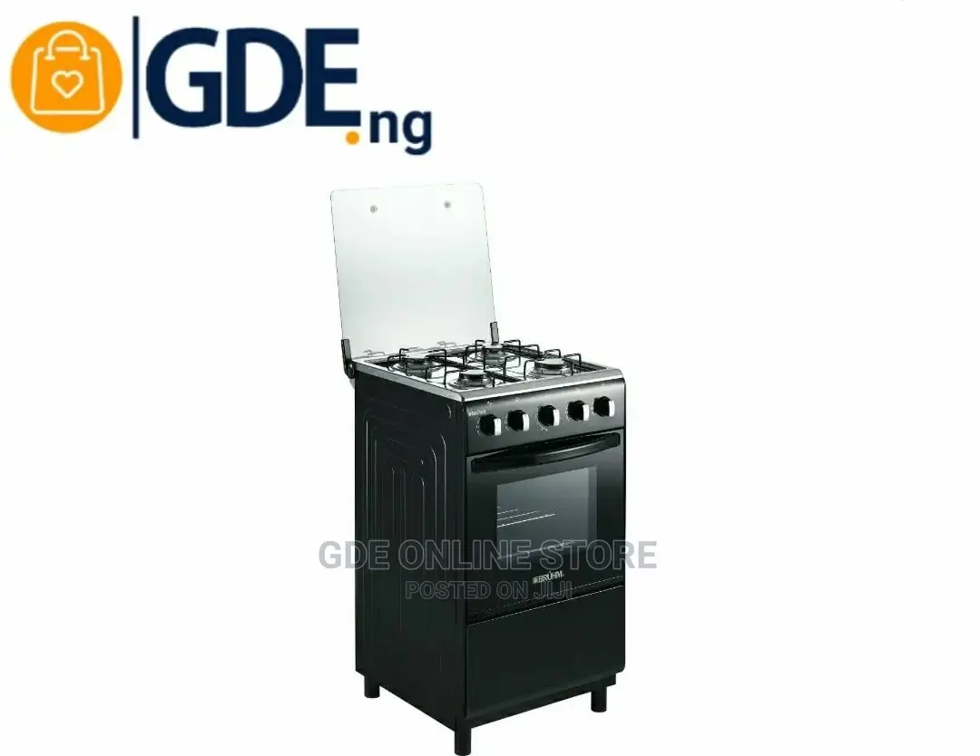 Bruhm 50*50 4 Burner Gas Cooker With Gas Oven
