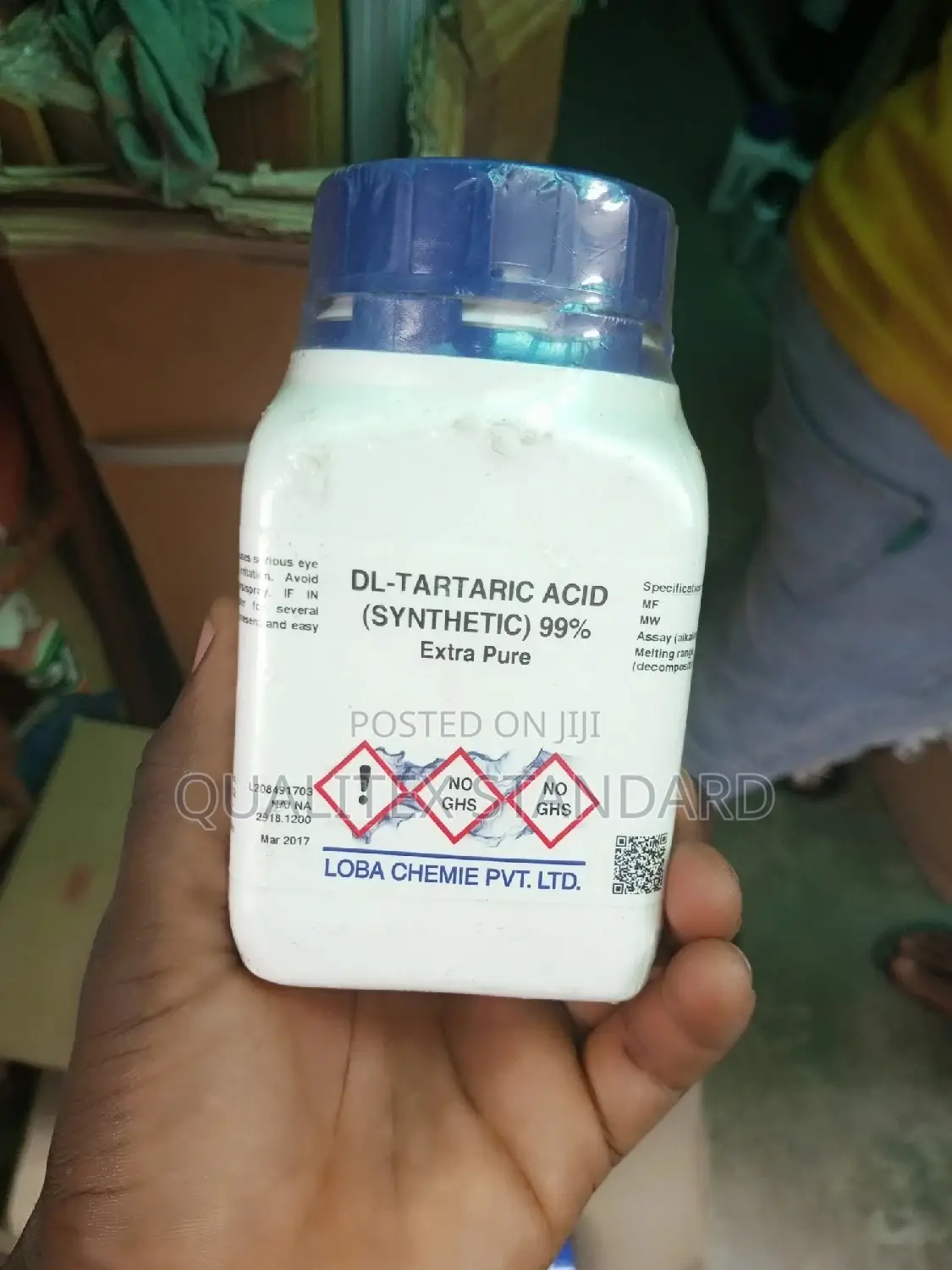 Tartaric Acid 500g