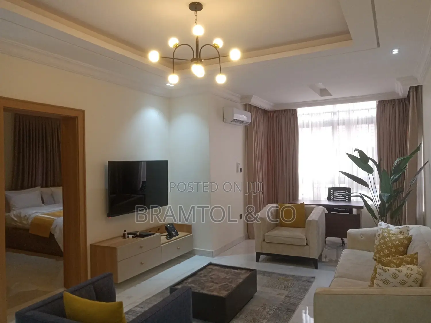 Furnished 2bdrm Block of Flats in Katampe Extension for rent