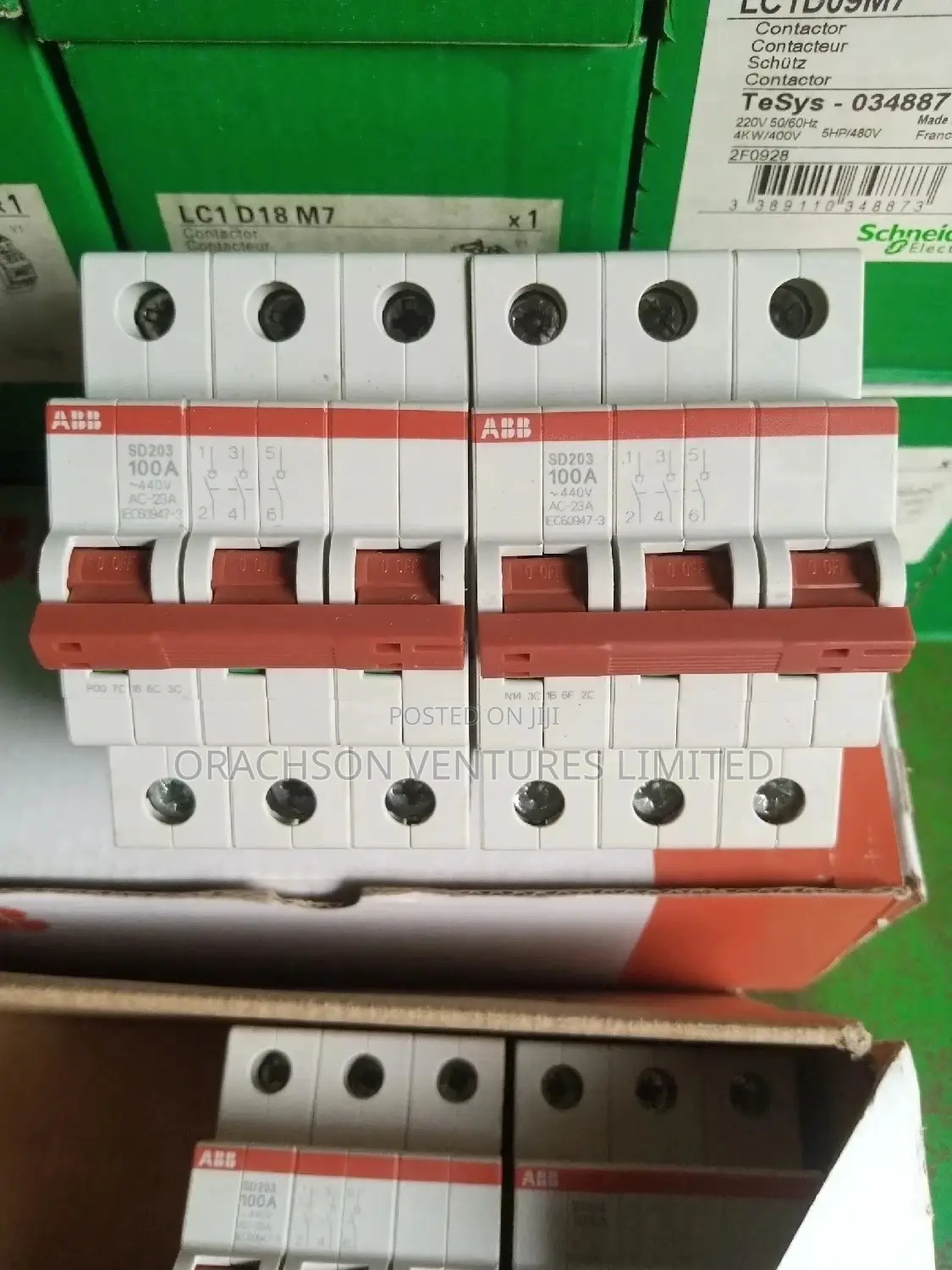 100amps ABB Main Control 3pole