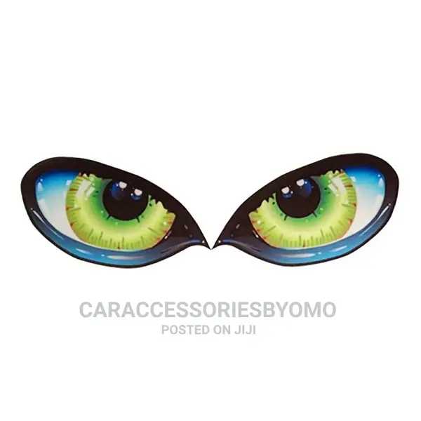 Bayetss Cartoon Eyes Car Stickers