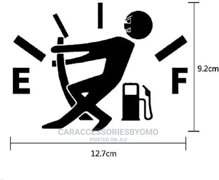Universal Car Fuel Tank Cover Sticker