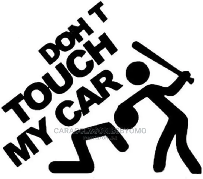 Don't Touch My Car Vinyl Decal Car Sticker Decorate Cars