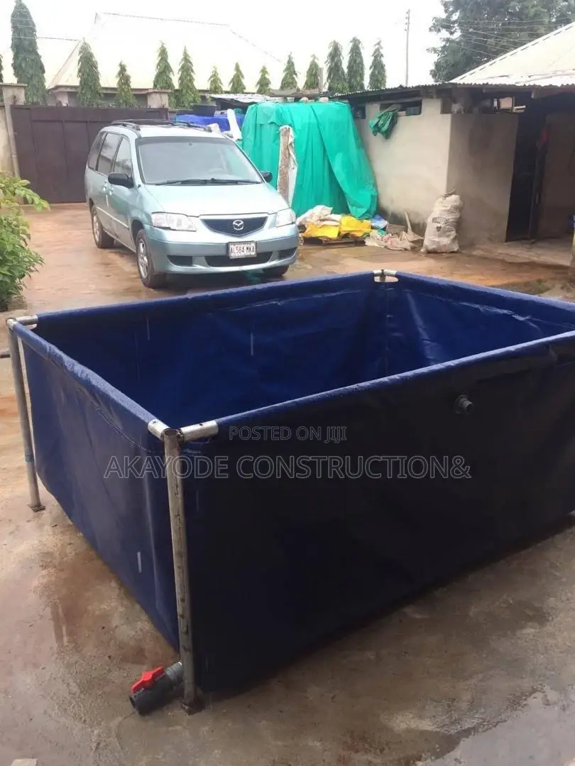 Mobile Fish Pond Fist Quality Korea Tarpaulin