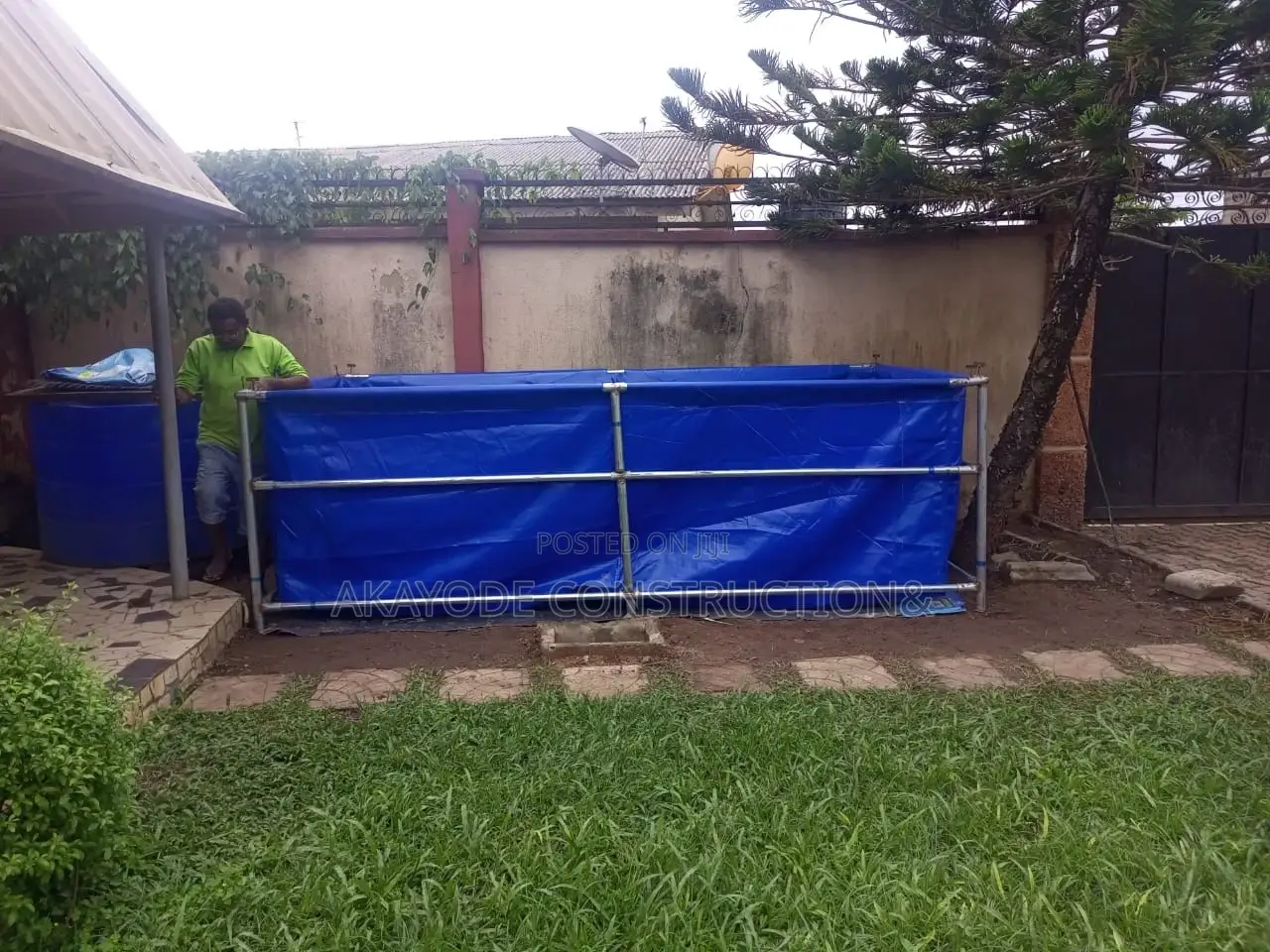 Collapsible Durable Fish Pond