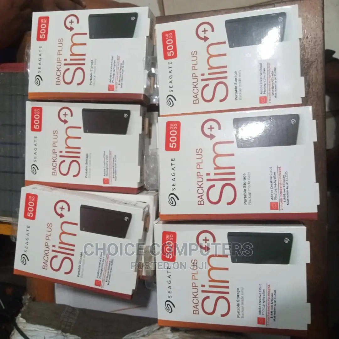 500gb Seagate External Hard Drive