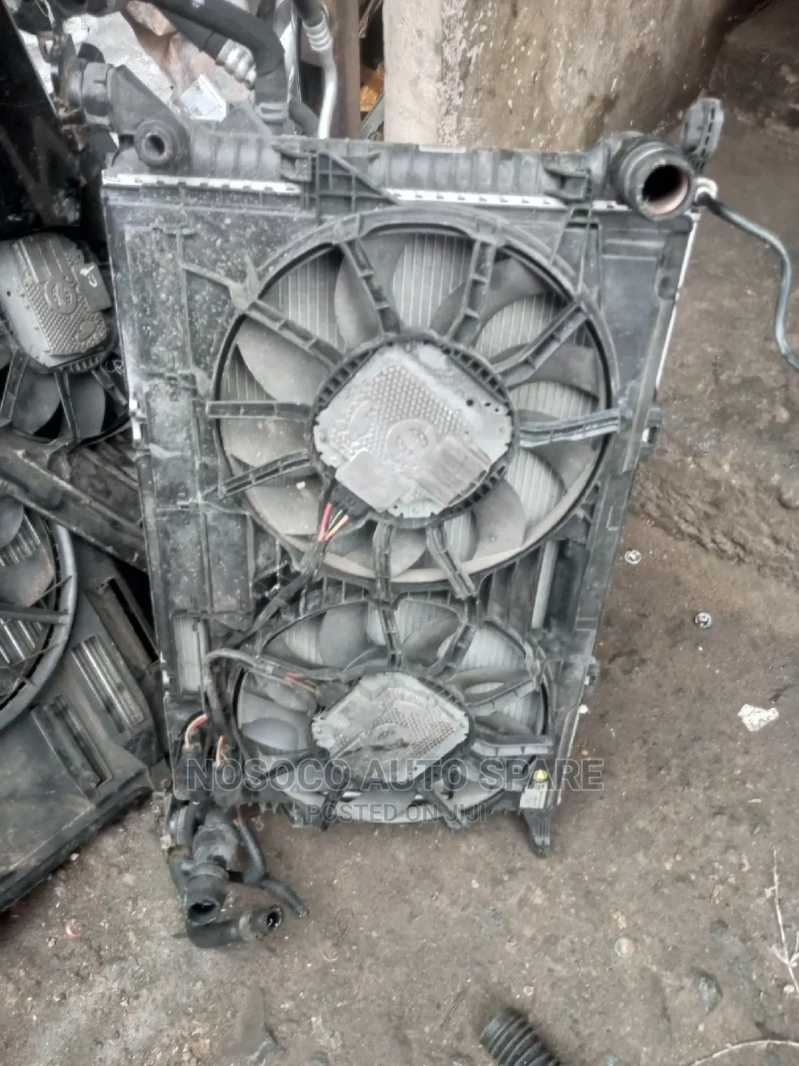 Complete Raditor and Fan and Condenser Audi A6 2013 and 2015