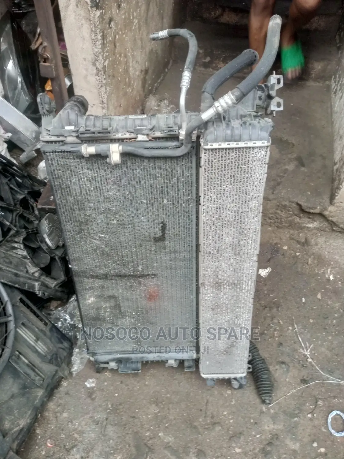 Complete Raditor and Fan and Condenser Audi A6 2013 and 2015