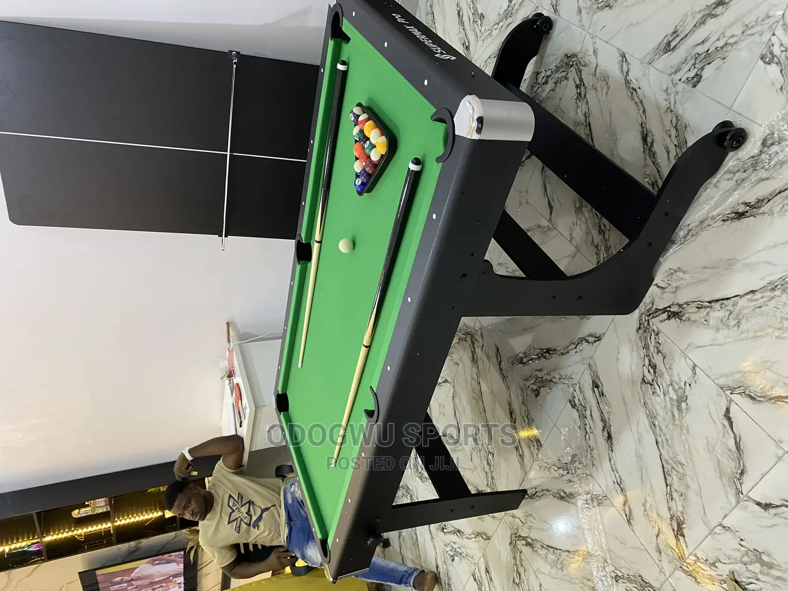 Snooker 6ft With Tennis Table S141