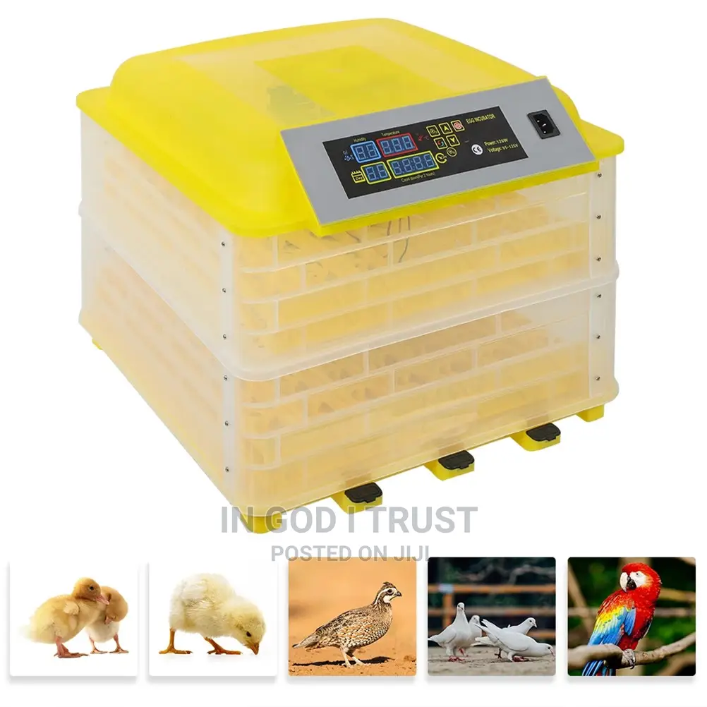 HHD Full Automatic Chicken 112 Eggs 12v 220v Incubator