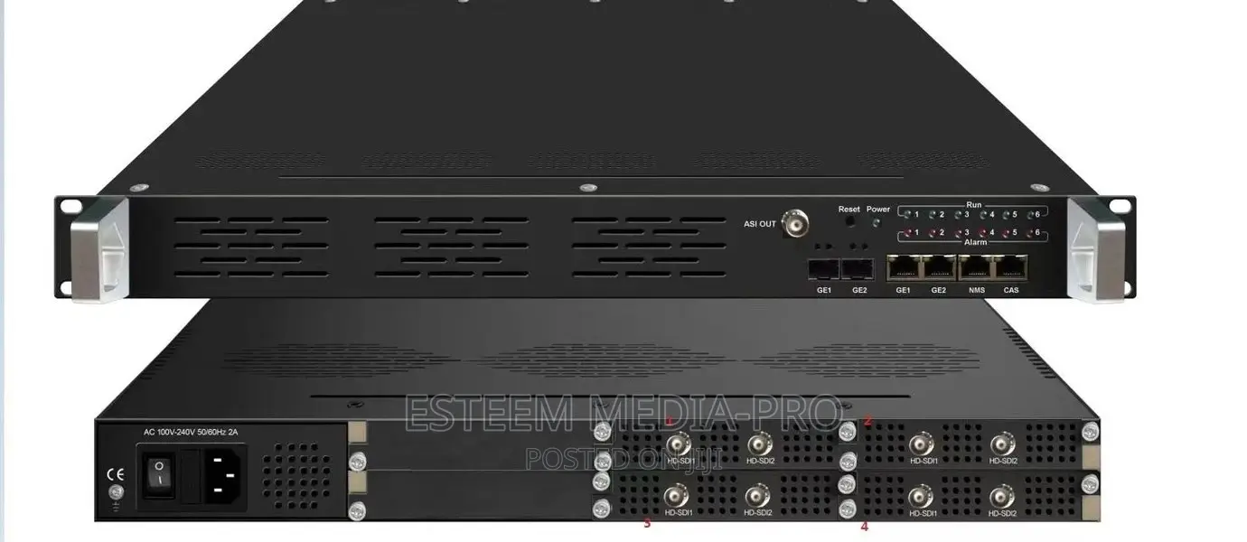 IPTV 8ch. FHD SD-SDI Input /1 ASI Output Video Stream Encode