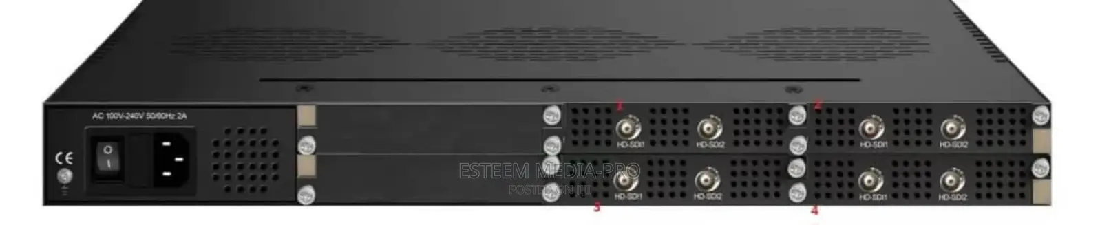 IPTV 8ch. FHD SD-SDI Input /1 ASI Output Video Stream Encode