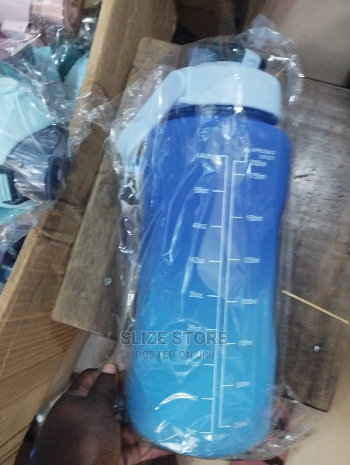 2L Water Bottle With Motivation Quotes and Time Marker