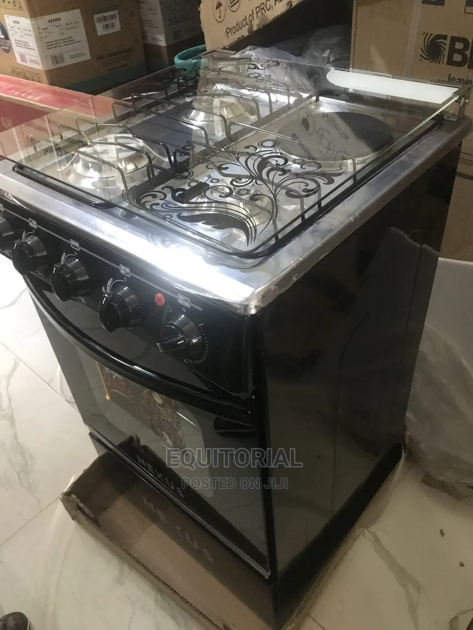 Nexus (3+1) Gas Cooker With Oven + Grill | Nx-5055b