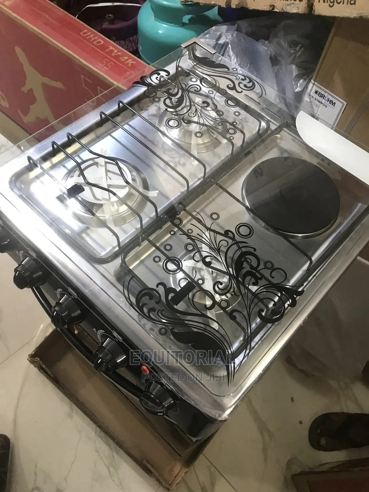 Nexus (3+1) 50x50 Gas Cooker With Oven Auto Ignition