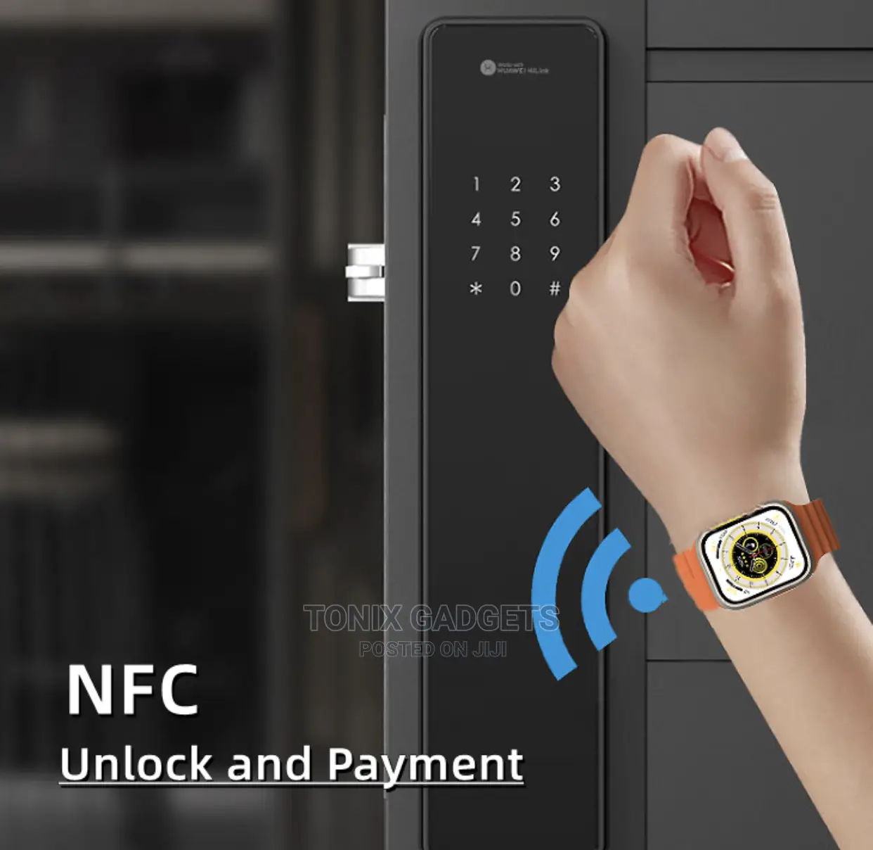 8-in-1 X8 Unique Ultra Combination Smartwatch