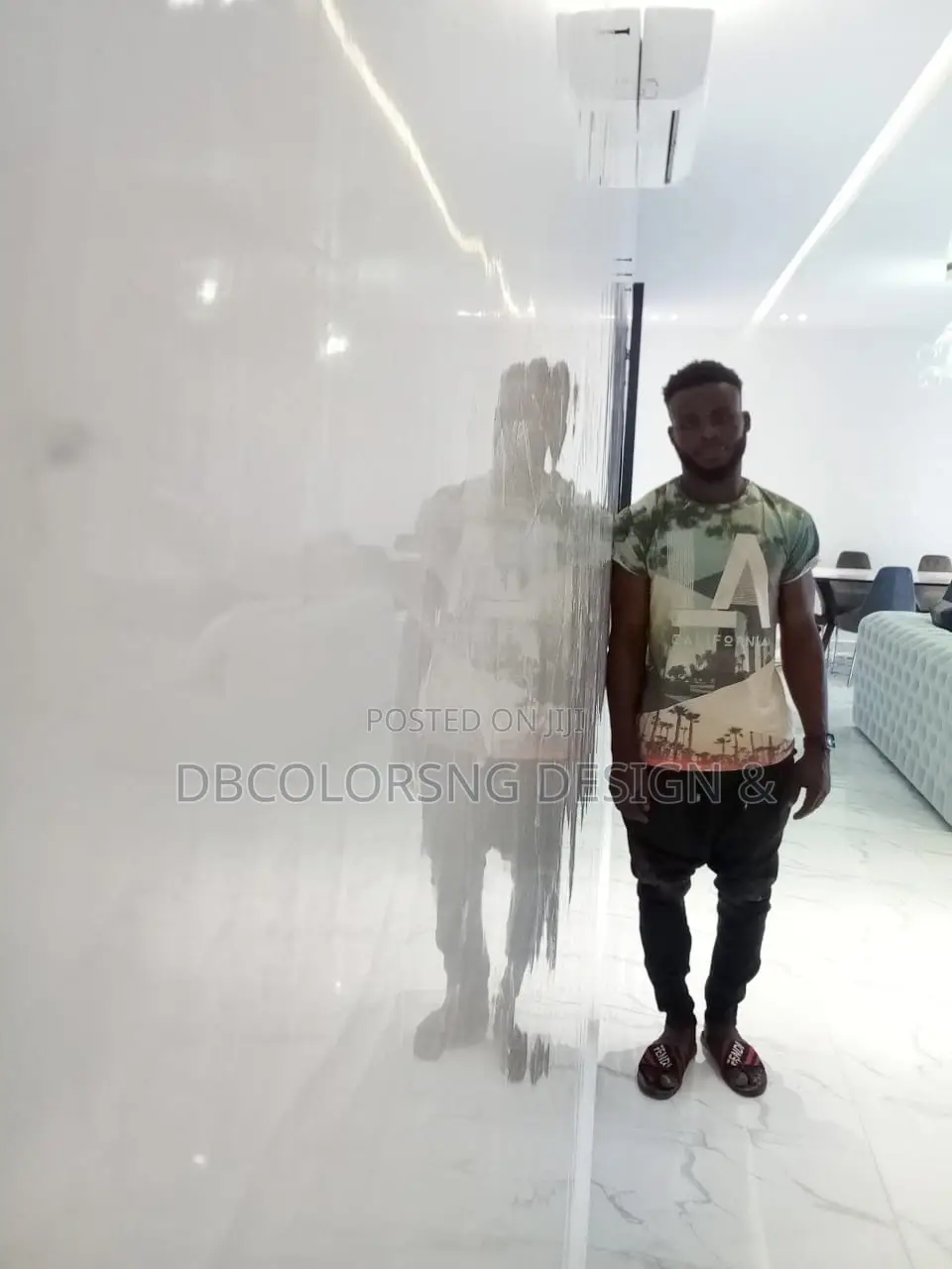 Marble Stucco Wall Finishing and Interior Decor in Lagos