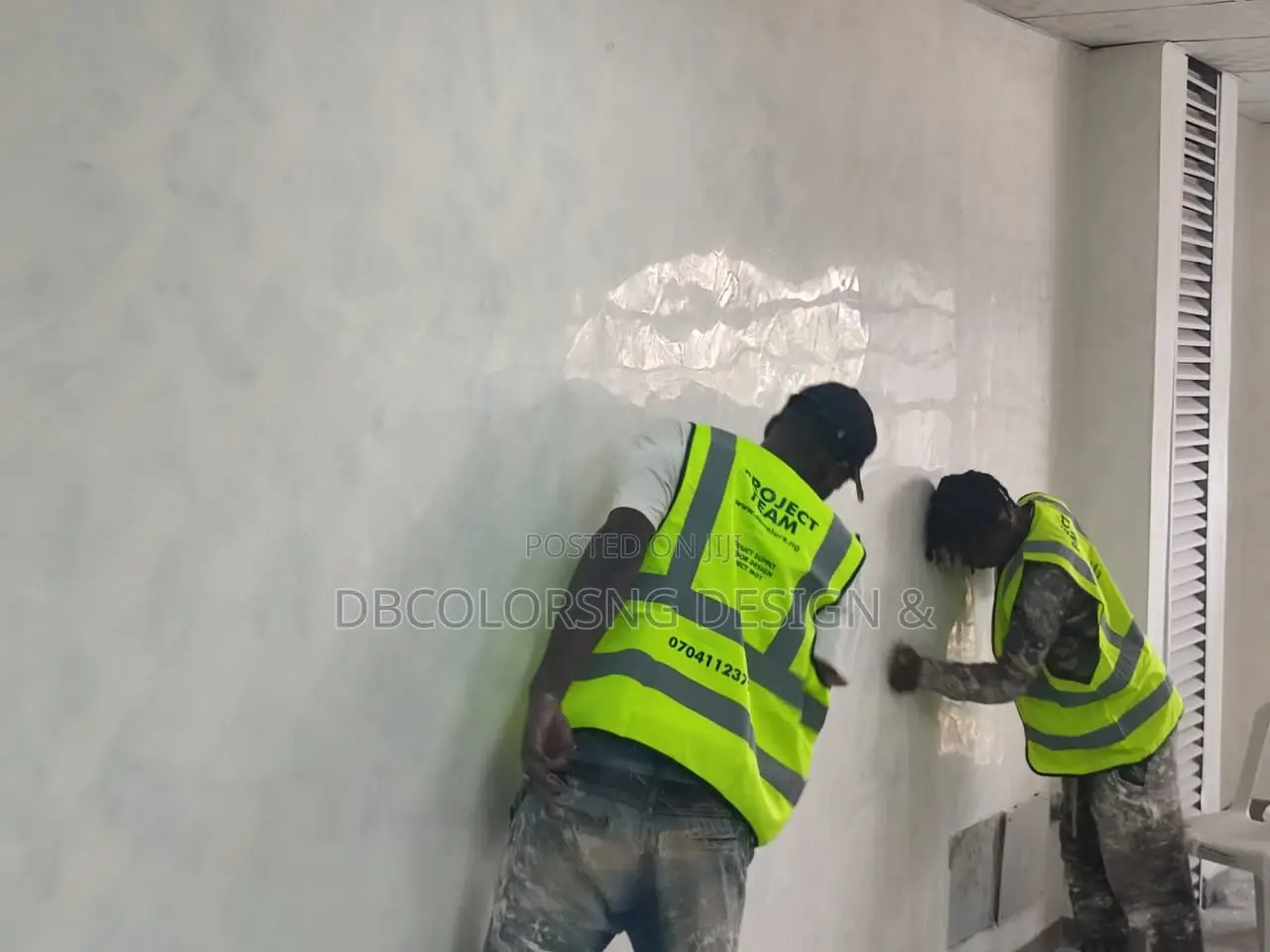 Marble Stucco Wall Finishing and Interior Decor in Lagos