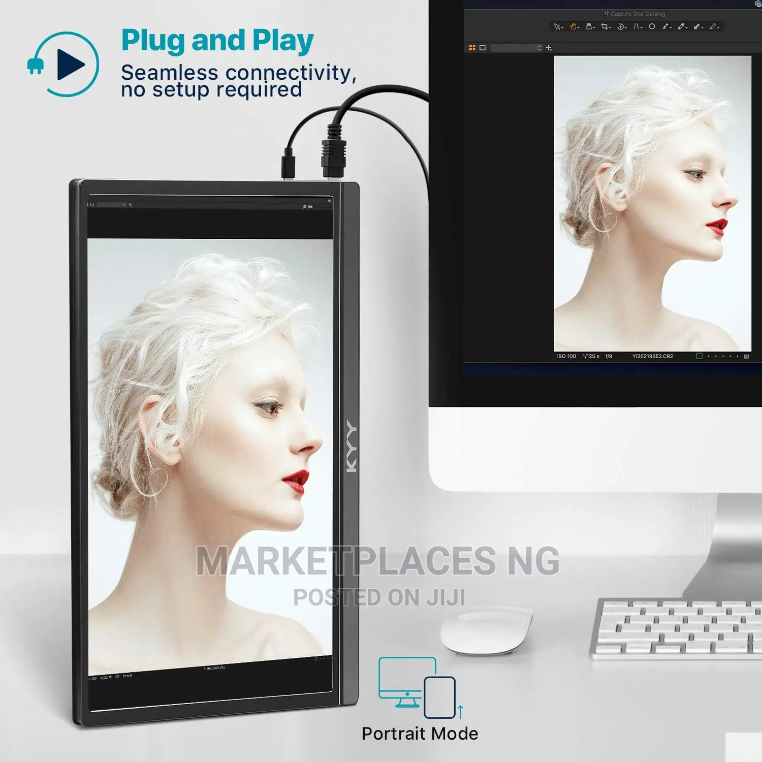 Kyy 15.6" Full Hd 144hz Ips Portable Monitor
