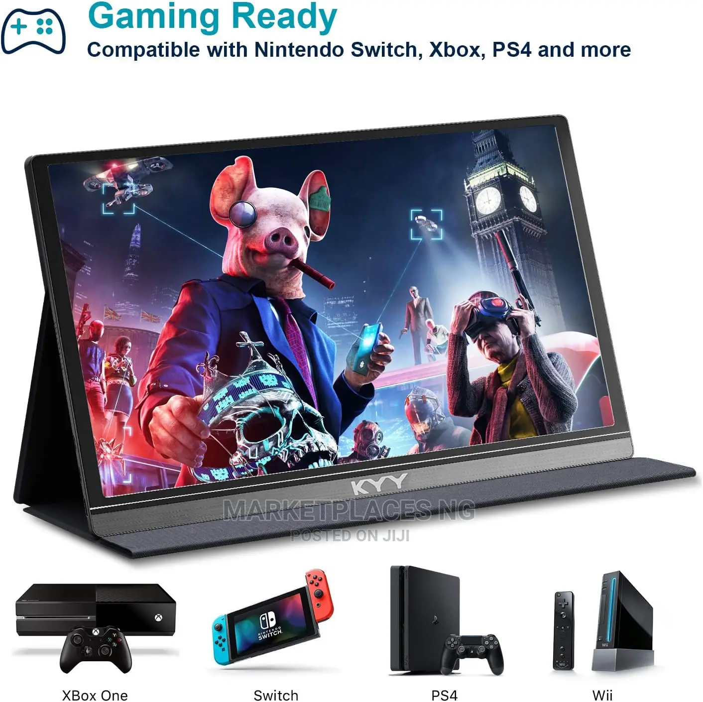 Kyy 15.6" Full Hd 144hz Ips Portable Monitor